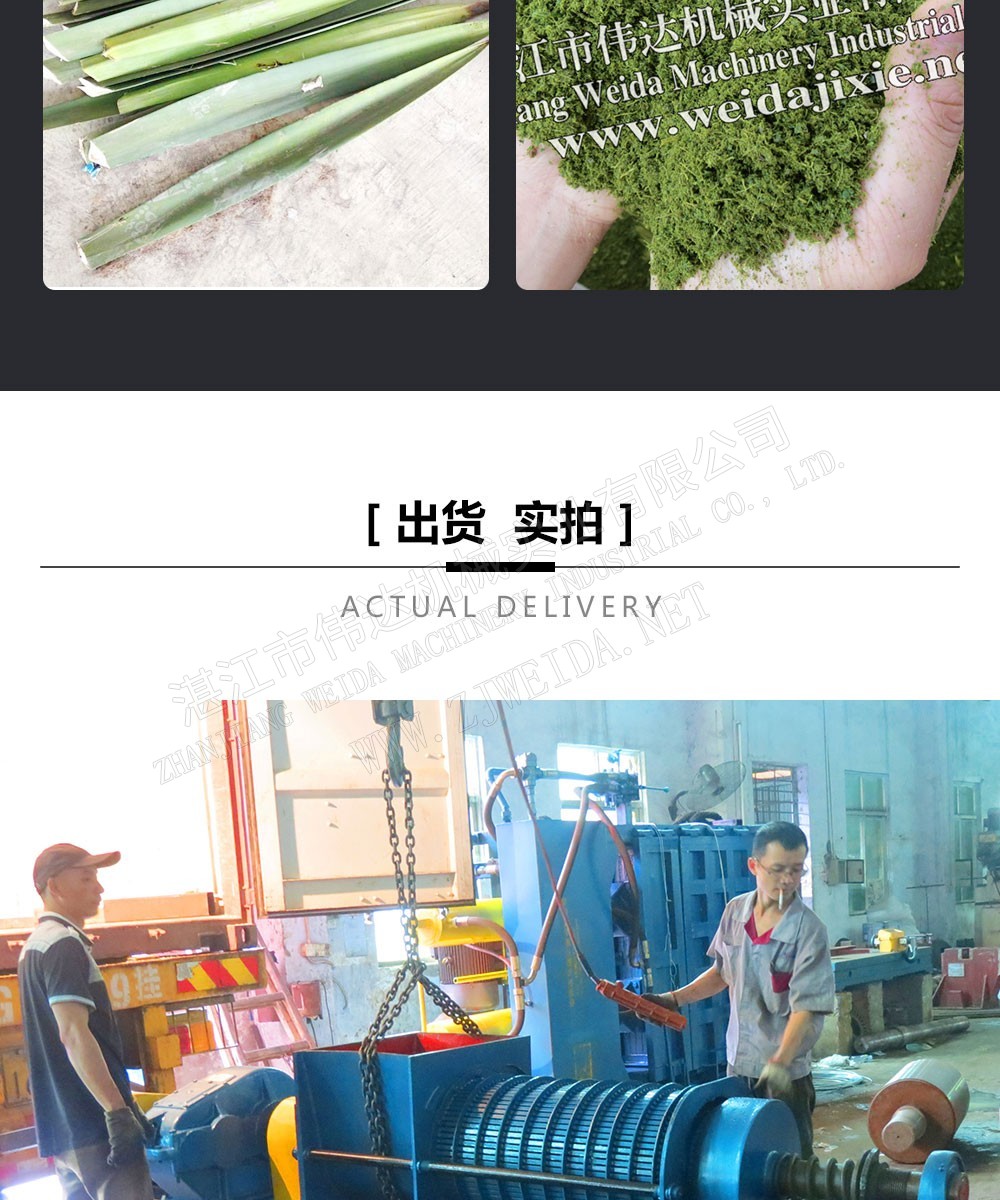 植物纖維加工設(shè)備-劍麻榨汁機(jī)
