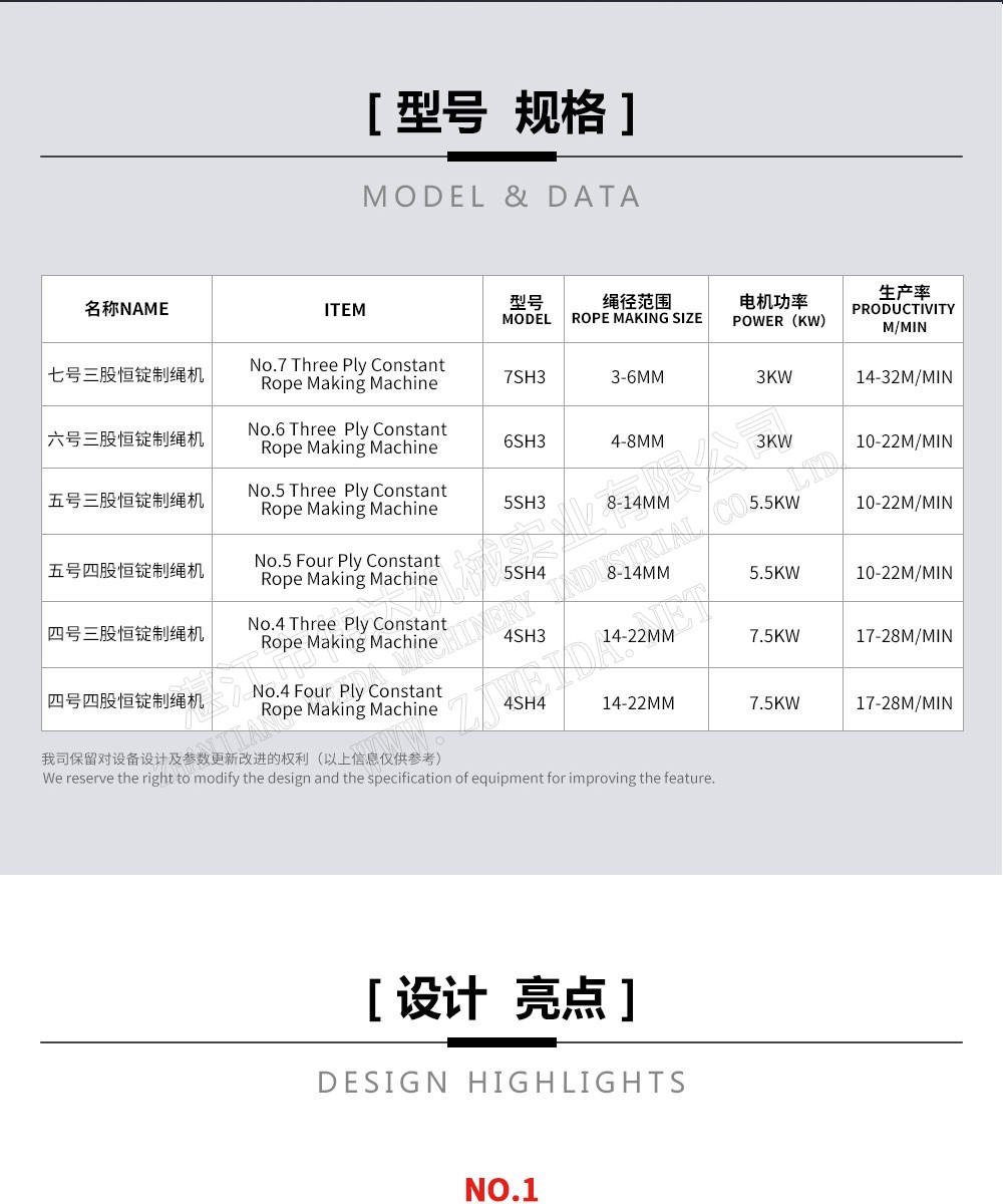 繩索加工設(shè)備-恒錠制繩機(jī)